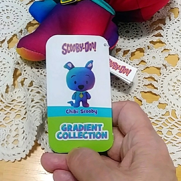 Scooby-Doo Chibi Plush Stuffed Animal Toy, Gradient Collection - Picture 5 of 7